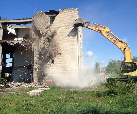 Демонтаж зданий в Бердске и  Новосибирской области